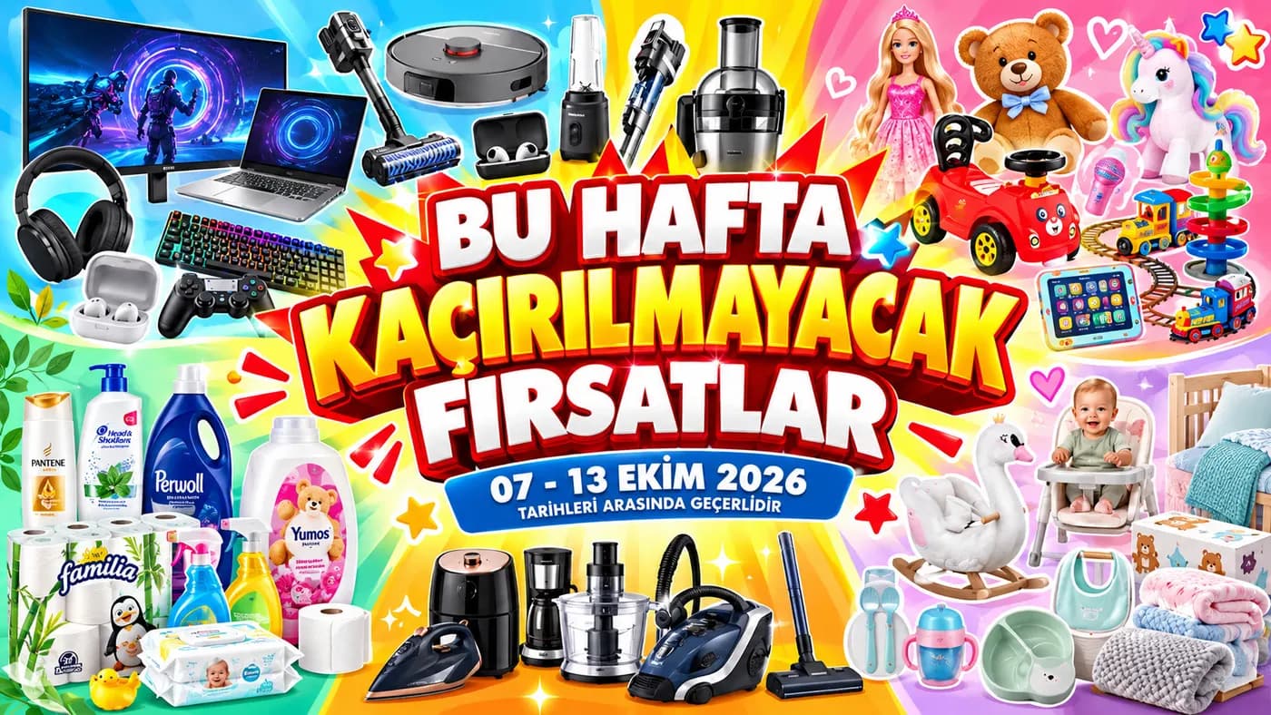 ŞOK 7-13 Ekim 2026 Aktüel Kataloğu