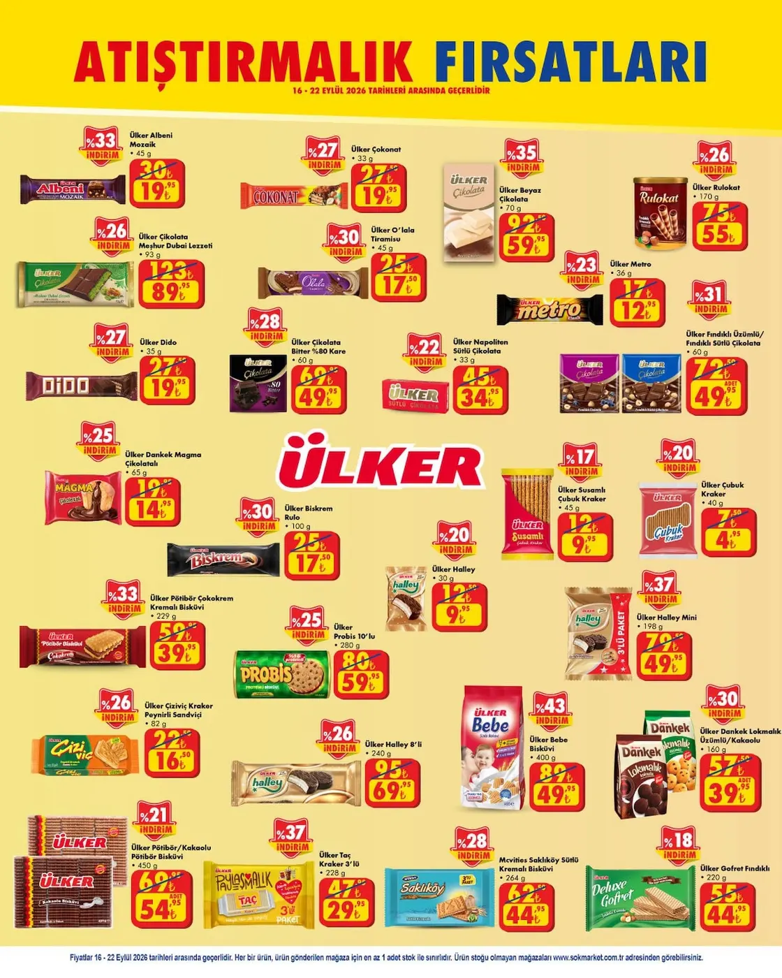 ŞOK 16-22 Eylül 2026 Aktüel Ürünler kataloğu sayfa 13